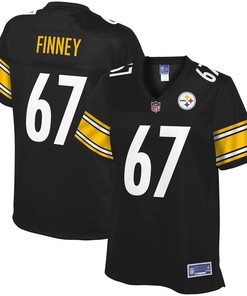 Bj Finney Pittsburgh Steelers Nfl Pro Line Womens Player Jersey - Black
