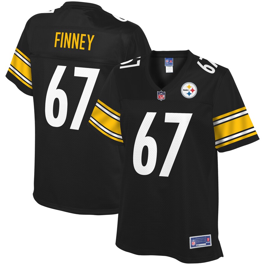 Bj Finney Pittsburgh Steelers Nfl Pro Line Womens Player Jersey - Black