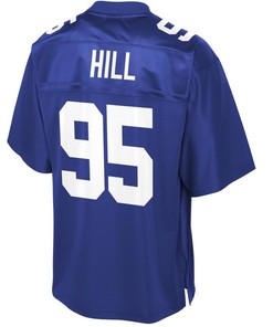 Bj Hill New York Giants Nfl Pro Line Player Jersey - Royal