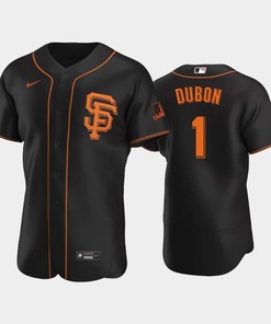 Black Giants 1 Mauricio Dubon Alternate Jersey