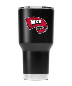 Black Western Kentucky Tumbler - Sleek and Modern