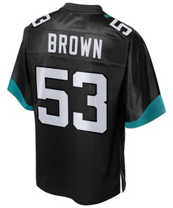 Blair Brown Jacksonville Jaguars Nfl Pro Line Team Player Jersey - Black