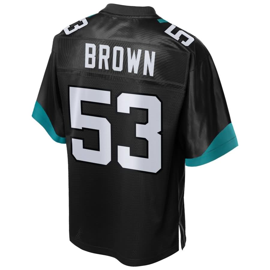 Blair Brown Jacksonville Jaguars Nfl Pro Line Team Player Jersey - Black
