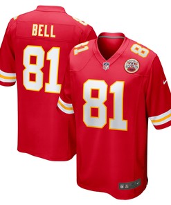 Blake Bell Kansas City Chiefs Game Player Jersey - Red Nfl