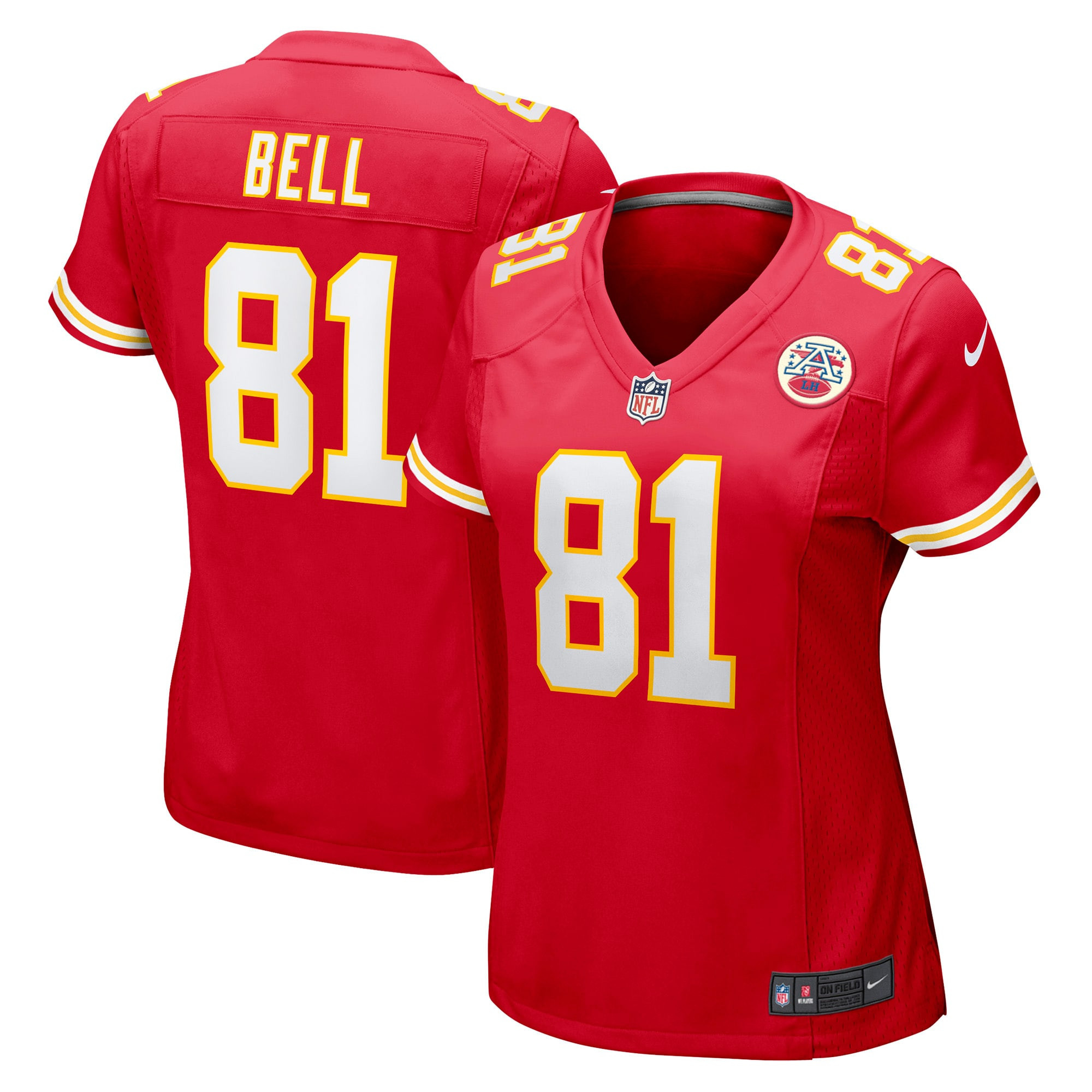 Blake Bell Kansas City Chiefs Womens Game Player Jersey - Red Nfl