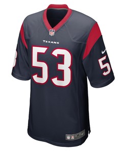 Blake Cashman Houston Texans Game Player Jersey - Navy
