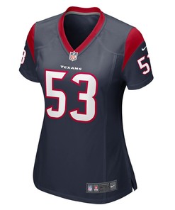 Blake Cashman Houston Texans Women's Game Player Jersey - Navy
