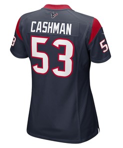 Blake Cashman Houston Texans Women's Game Player Jersey - Navy