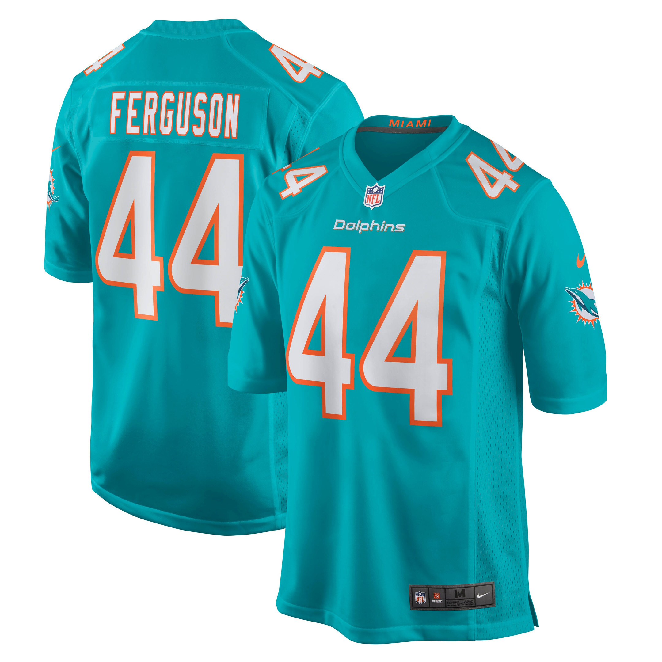Blake Ferguson Miami Dolphins Game Player Jersey - Aqua Nfl