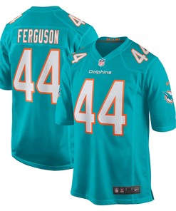 Blake Ferguson Miami Dolphins Game Player Jersey - Aqua Nfl