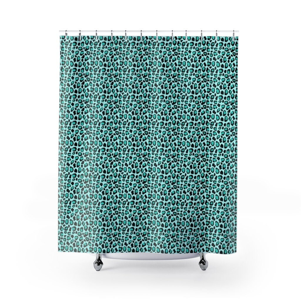 Blue Lighthouse Sailboat Anchor Shower Curtain - Beachy Bathroom Decor