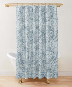 Blue Retro Truck Highland Cow Sunflower Shower Curtain - Unique Bathroom Decor with Vintage Design