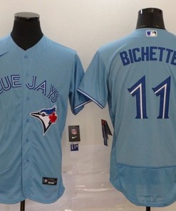Bo Bichette #11 Toronto Blue Jays 2020 Mlb Blue Jersey