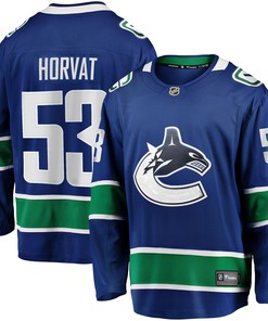 Bo Horvat Vancouver Canucks Fanatics Branded Home Breakaway Jersey - Blue Nhl