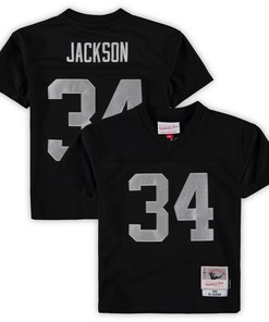 Bo Jackson Las Vegas Raiders Mitchell & Ness Preschool 1988 Retired Player Legacy Jersey - Black Nfl