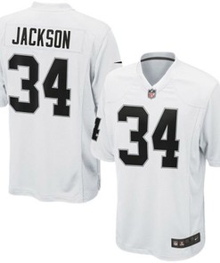Bo Jackson Las Vegas Raiders Nike Retired Player Game Jersey - White