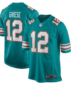 Bob Griese Miami Dolphins Retired Player Jersey Aqua Nfl