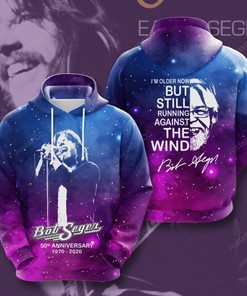 Bob Seger 50th Anniversary 3D Hoodie Zip Hoodie