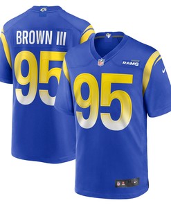 Bobby Brown Iii Los Angeles Rams Game Jersey - Royal Nfl