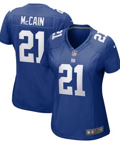 Bobby McCain 21 New York Giants Women's Game Jersey - Royal