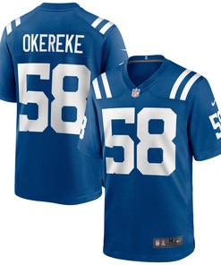 Bobby Okereke Indianapolis Colts Game Jersey - Royal Nfl