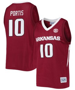 Bobby Portis Arkansas Razorbacks Original Retro Brand Alumni Commemorative Replica Basketball Jersey - Cardinal Ncaa