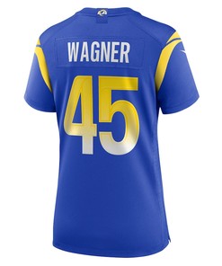 Bobby Wagner 45 Los Angeles Rams Women's Game Jersey - Royal