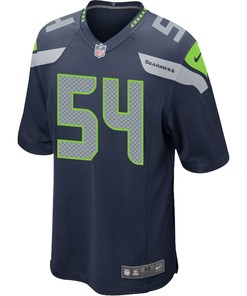Bobby Wagner 54 Seattle Seahawks Men Game Jersey - College Navy