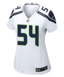Bobby Wagner 54 Seattle Seahawks Women Game Jersey - White