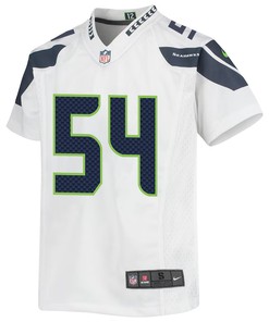 Bobby Wagner 54 Seattle Seahawks Youth Game Jersey - White