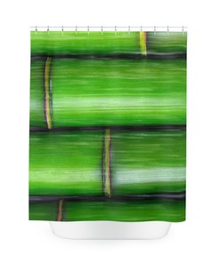 Bohemian Bamboo Art Shower Curtain for Home Decor - Make Your Bathroom Stylish and Trendy