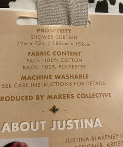 Boho Chic Shower Curtain for Stylish Bathroom