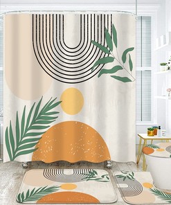 Boho Shower Curtain for Chic Boho Bathroom Decor