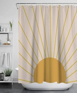 Boho Spa Shower Curtain for Relaxing Bathroom Vibes 