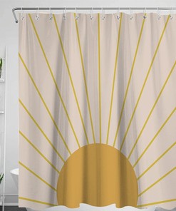 Boho Spa Shower Curtain for Relaxing Bathroom Vibes