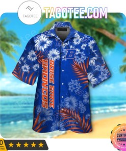 Boise State Broncos Aloha Hawaii Shirt