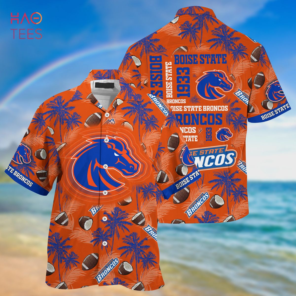 Boise State Broncos Hawaiian Shirt New Gift for Summer