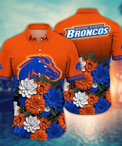 Boise State Broncos NCAA Flower Hawaii Shirt For Fans Ver 13