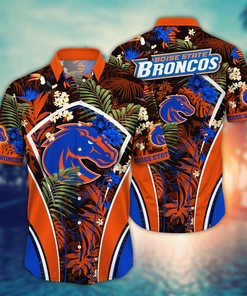 Boise State Broncos NCAA Flower Hawaii Shirt For Fans Ver 16