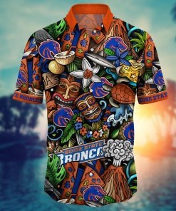 Boise State Broncos NCAA Flower Hawaii Shirt For Fans Ver 18