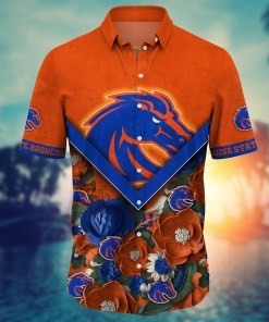 Boise State Broncos NCAA Flower Hawaii Shirt For Fans Ver 19