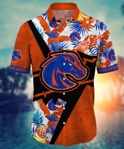Boise State Broncos NCAA Flower Hawaii Shirt For Fans Ver 23