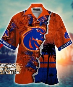 Boise State Broncos NCAA Flower Hawaii Shirt For Fans Ver 35