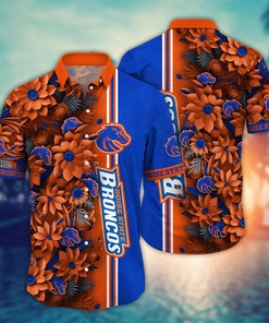 Boise State Broncos NCAA Flower Hawaii Shirt For Fans Ver 5
