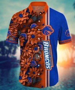 Boise State Broncos NCAA Flower Hawaii Shirt For Fans Ver 5