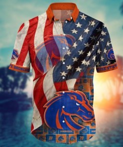 Boise State Broncos NCAA Flower Hawaii Shirt For Fans Ver 9