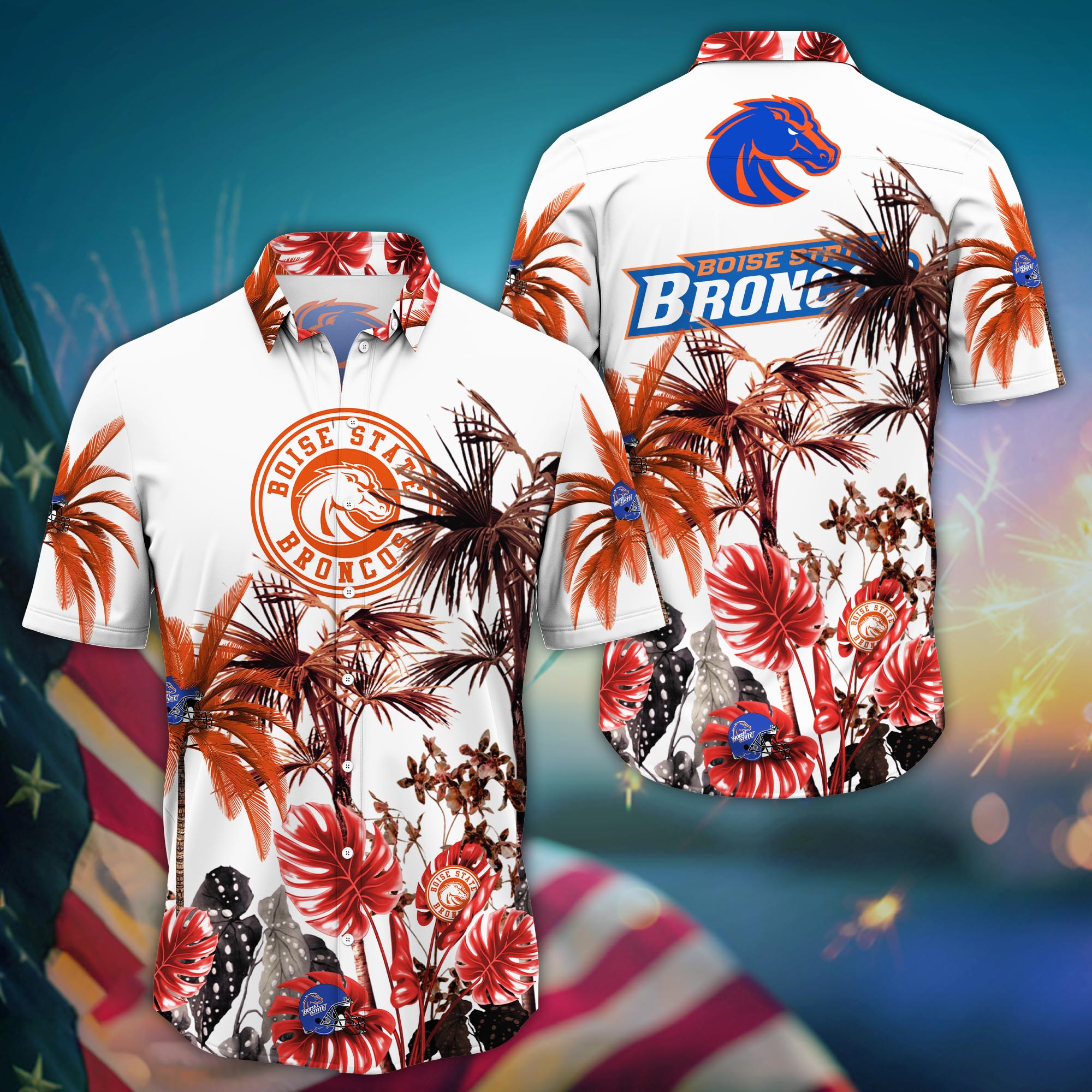 Boise State Broncos NCAA Hawaii Shirt For Fans Ver 1