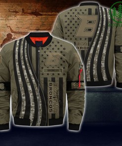 Boise State Broncos NCAA1 Bomber Jacket Camo For fans