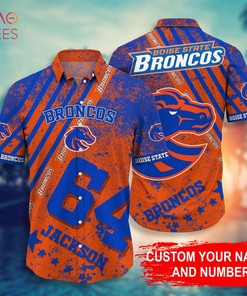 Boise State Broncos Personalized Hawaiian Shirt