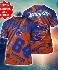Boise State Broncos Personalized Hawaiian Shirt